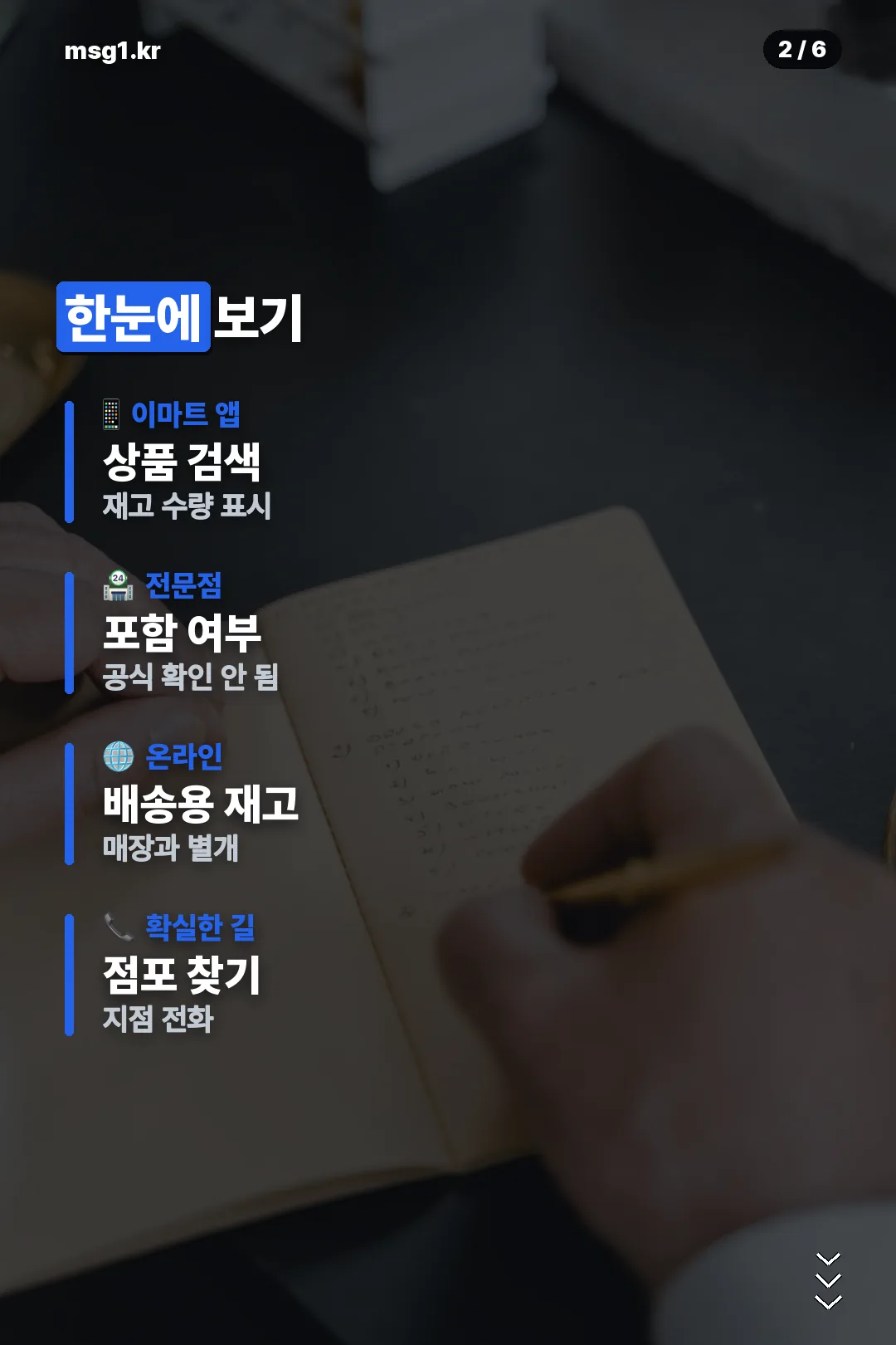 확인 순서 한눈에 요약