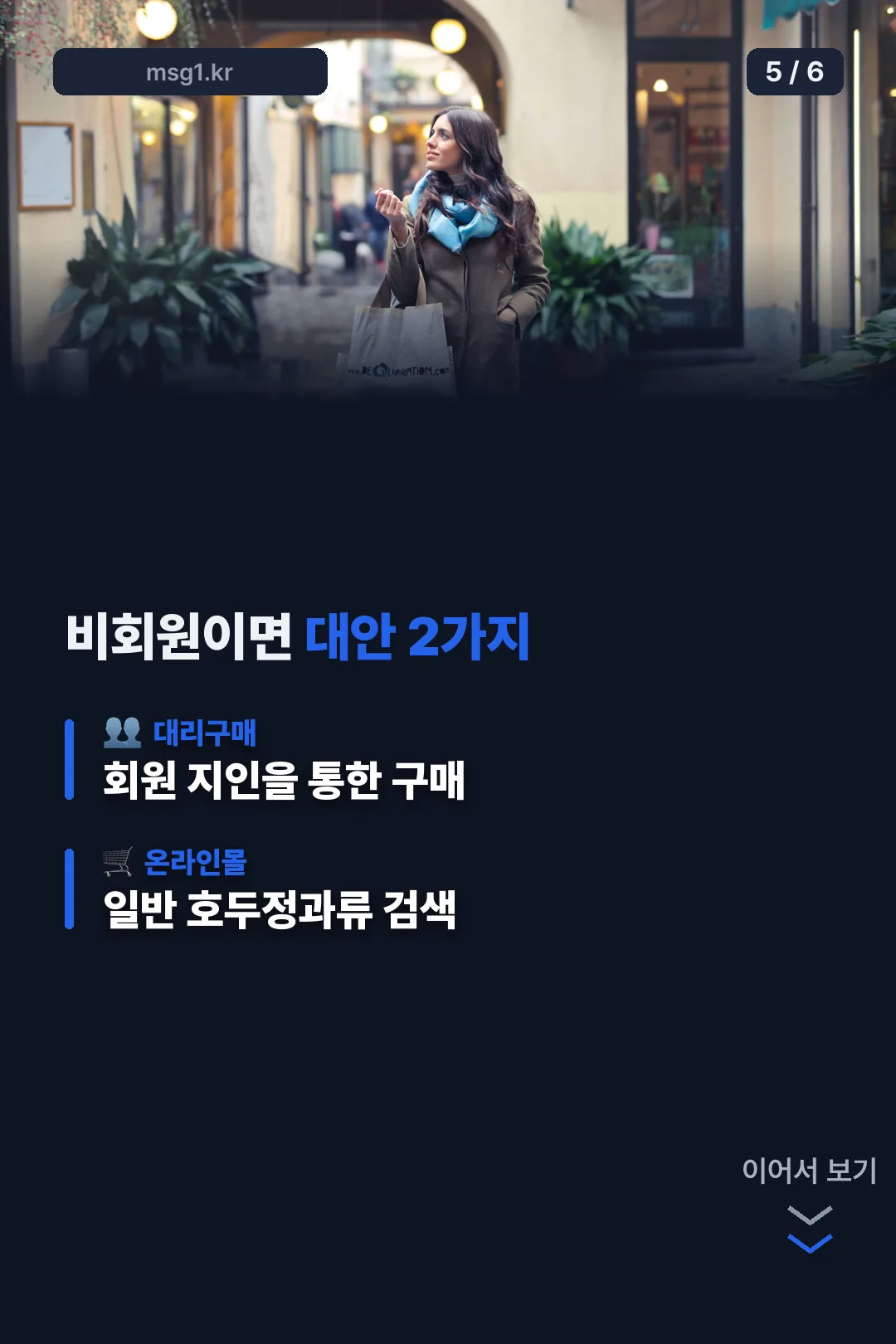 비회원 대안